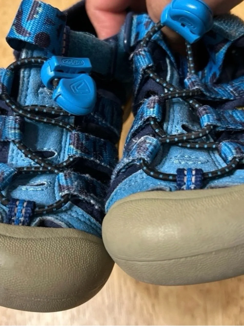 Keen Sandals for Boys, Size 10, color Blue, Gently Used.
